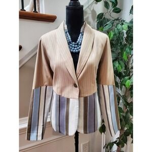 Laurie Felt Women's Polyester Single Breasted Long Sleeve Jacket Blazer Size 12